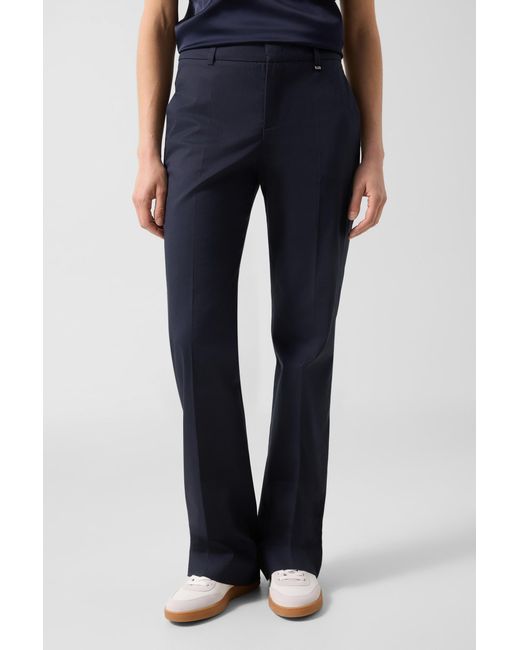 Bogner Blue Cotton Chinos Jody