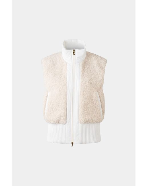 Bogner White 2-in-1 Down Ski Jacket Suri