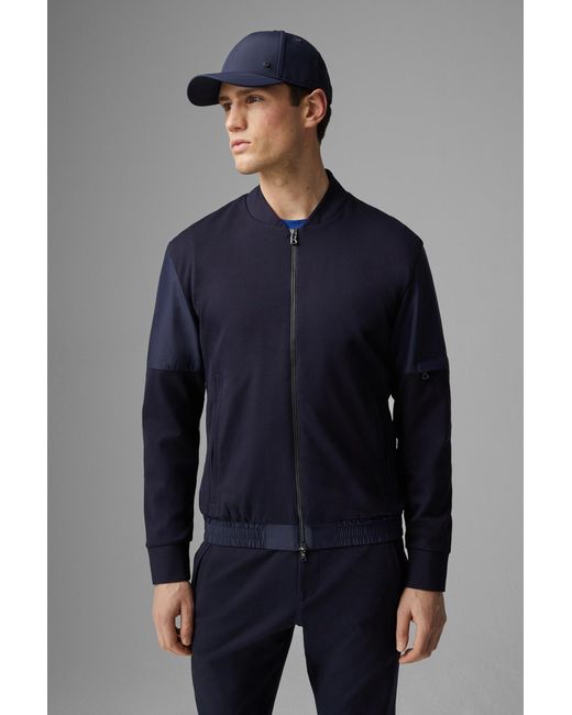 Bogner Blue Rafe College Jacket for men