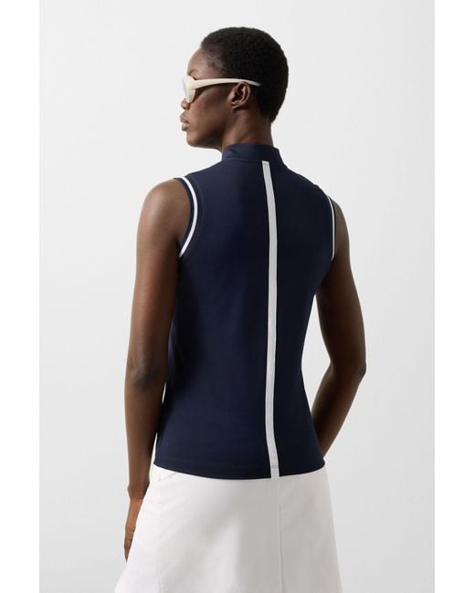 Bogner Blue Evi Polo Top