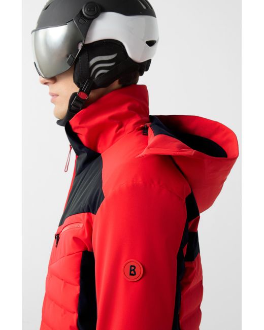 Bogner Red Feliks Down Ski Jacket For for men