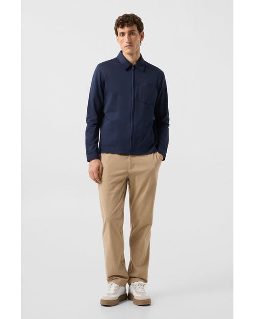 Bogner Blue Xaver Jersey Jacket for men