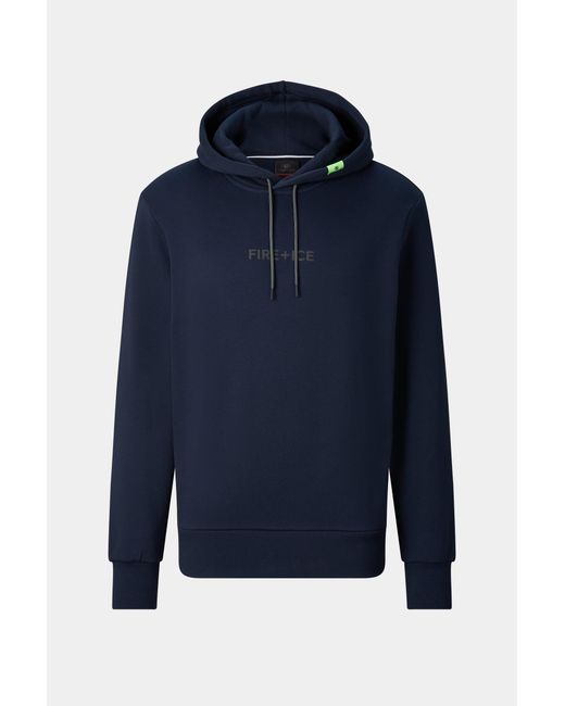 Bogner Fire + Ice Blue Covell Cotton Hoodie for men