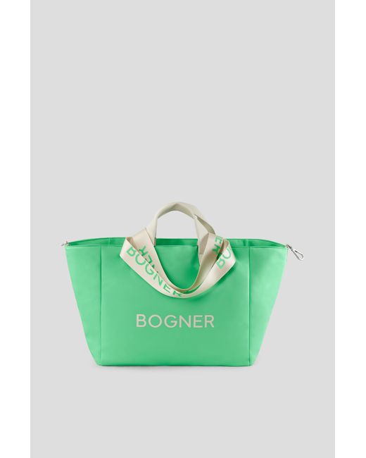 Bogner Green Wil Zaha Tote Bag