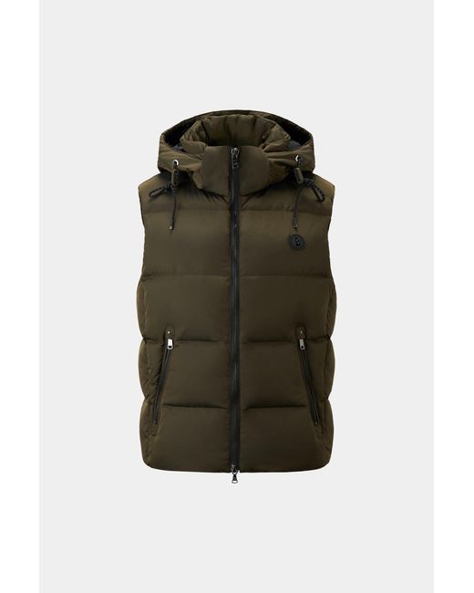 Bogner Daunenweste Jimmy Für Herren in Green für Herren