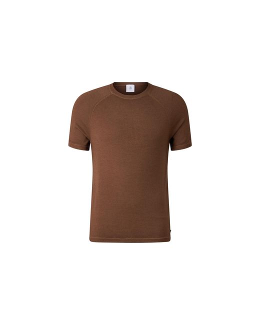 Bogner Brown Osaka Merino Shirt for men