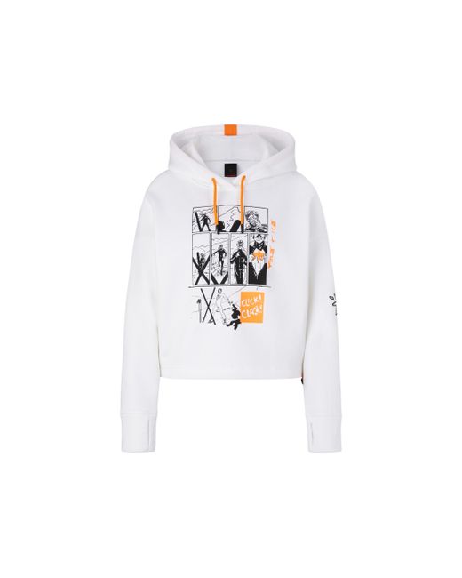Bogner Fire + Ice White Hoodie Cosa