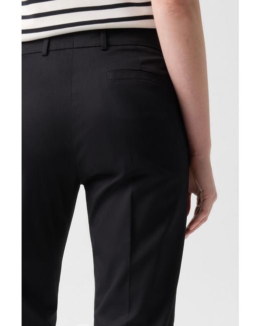 Bogner Black Cotton Chinos Jody
