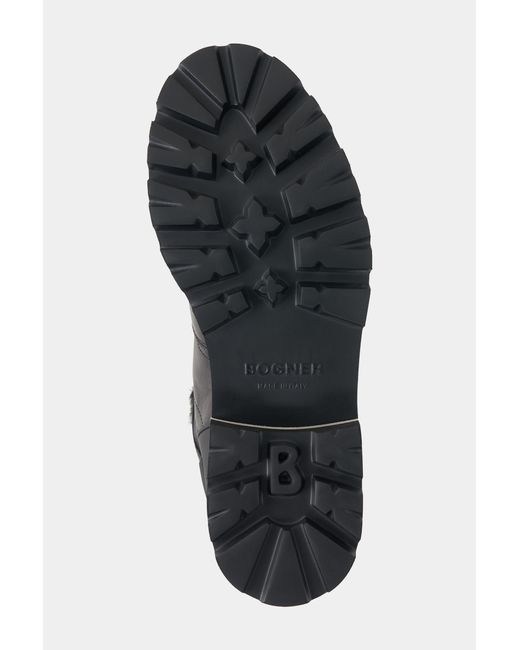 Bogner Black Low Boots Courchevel for men