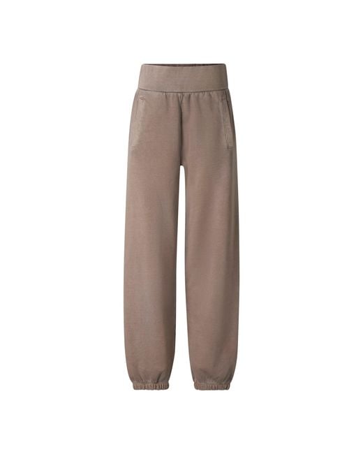 Bogner Fire + Ice Brown Ilmi Cotton Sweatpants
