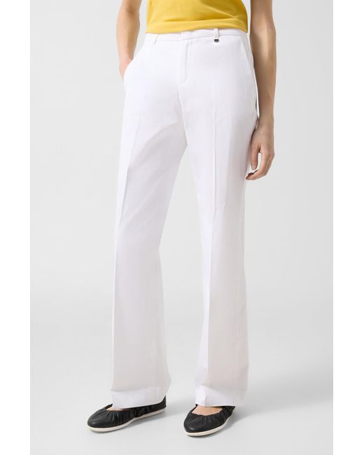 Bogner White Cotton Chinos Jody