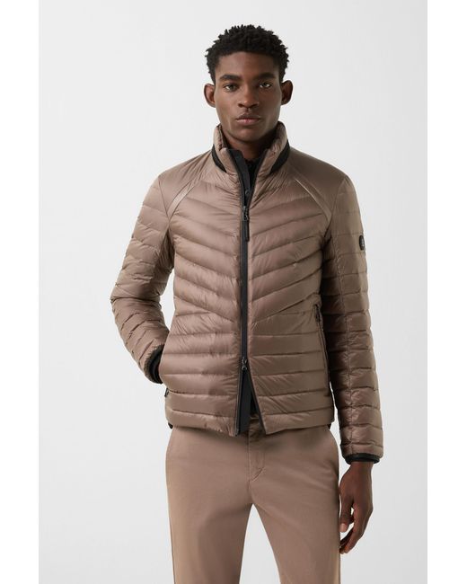 Bogner Brown Liman Lightweight Down Jacket for men