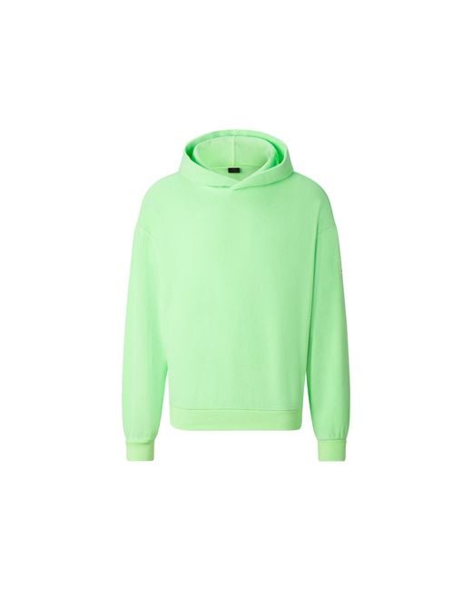Bogner Fire + Ice Green Ilario Fleece Hoodie for men