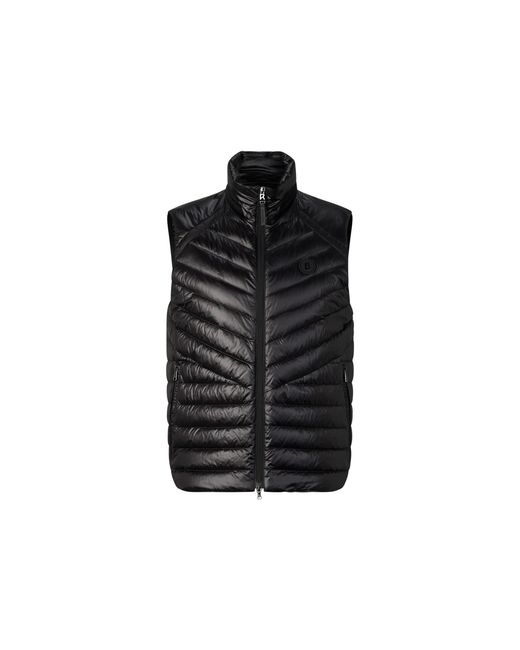 Bogner Black Lasse Lightweight Down Waistcoat for men