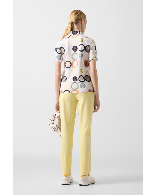 Bogner Multicolor Taya Functional Short-sleeved Top
