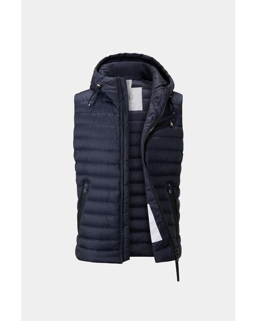 Bogner Blue Lonne Lightweight Down Gilet for men
