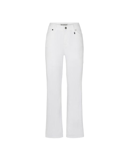 Bogner White 7/8 Flared Fit Jeans Julie