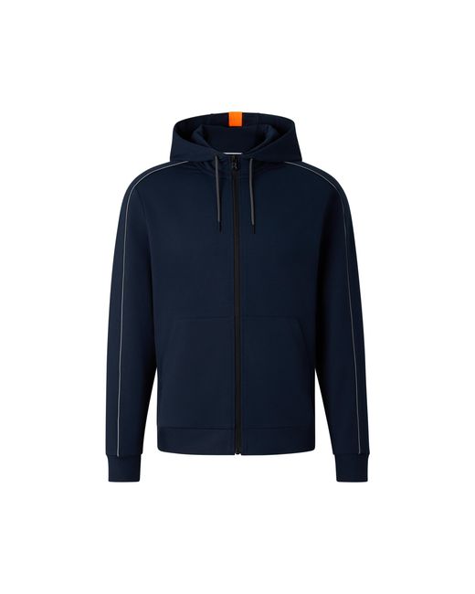 Bogner Fire + Ice Blue Uday Jersey Jacket for men