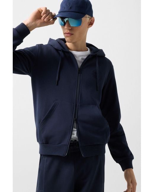 Bogner Fire + Ice Blue Filipo Jersey Jacket For for men