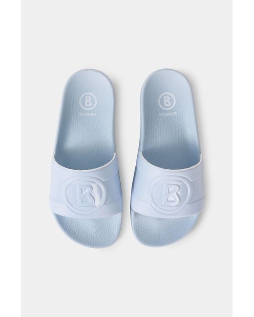 Bogner Blue Slides Belize