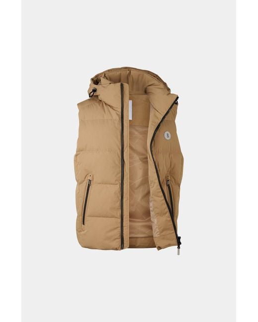 Bogner Natural Jimmy Down Waistcoat for men