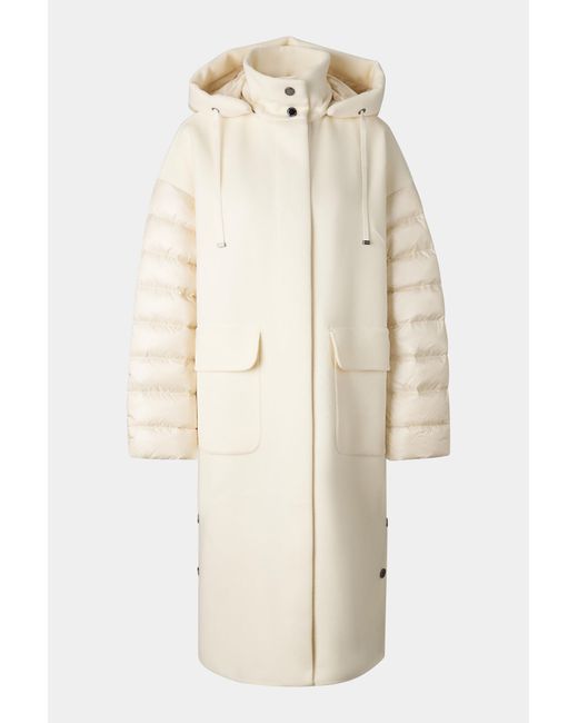 Bogner Natural Trisha Double-faced Down Coat