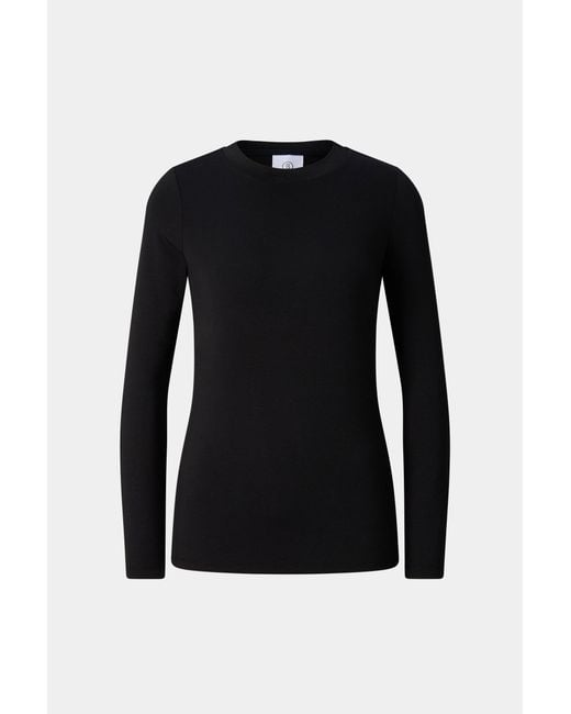 Bogner Black Alexi Long-Sleeved Top For