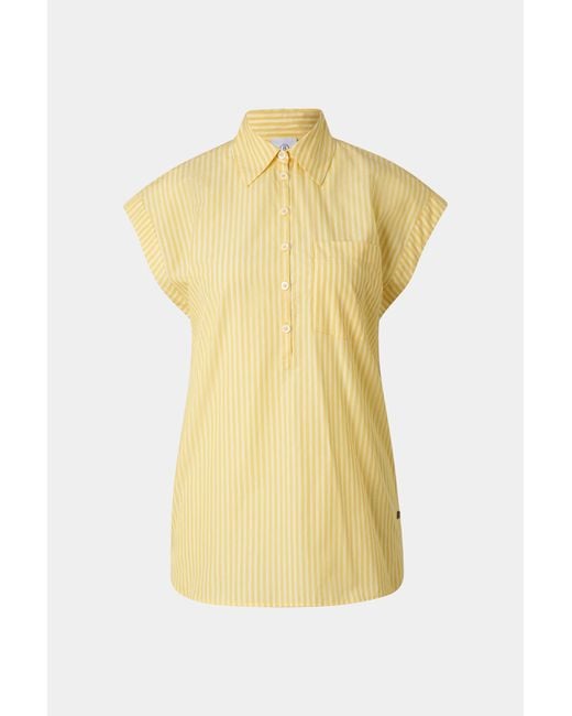 Bogner Yellow Hunter Cotton Blouse