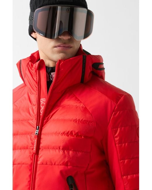 Bogner Red Henik Down Ski Jacket for men