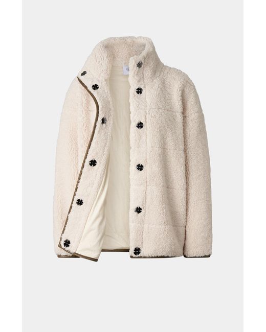 Bogner Natural Kimberly Teddy Jacket