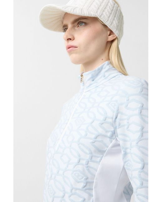 Bogner White Jacquard First Layer Jasmina