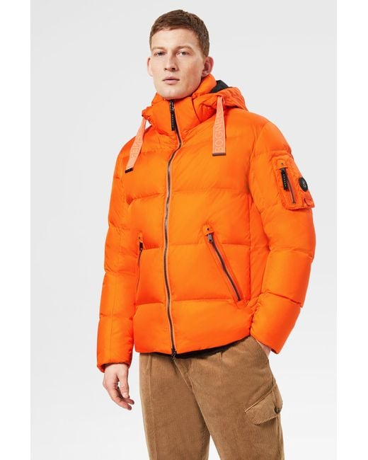 Bogner Orange Jamy Down Jacket for men