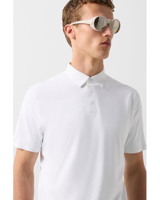 Bogner White Casimir Functional Short-sleeved Top for men
