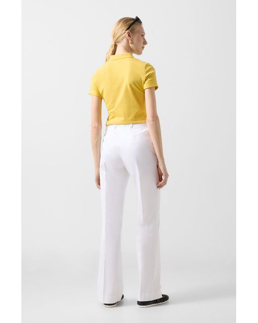 Bogner White Cotton Chinos Jody