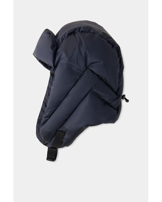 Bogner Blue Dwight Down Aviator Cap