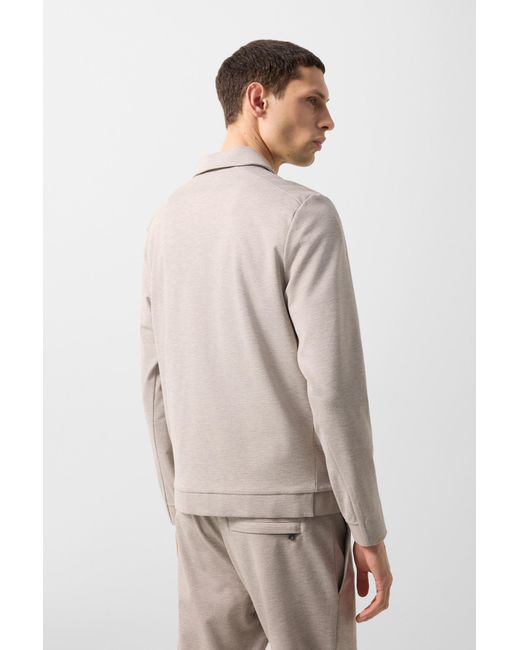 Bogner Gray Ringo Jersey Jacket For for men