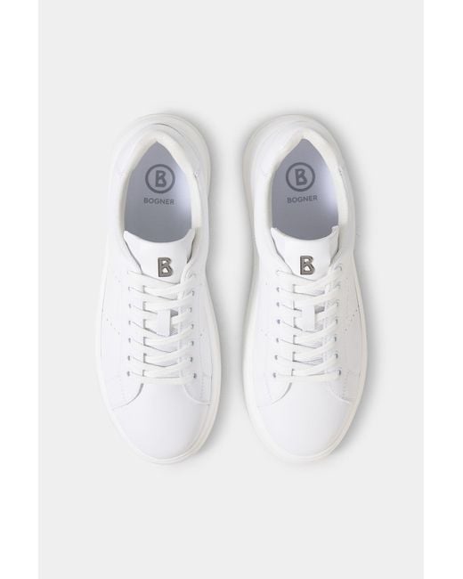 Bogner White Milan Sneaker for men
