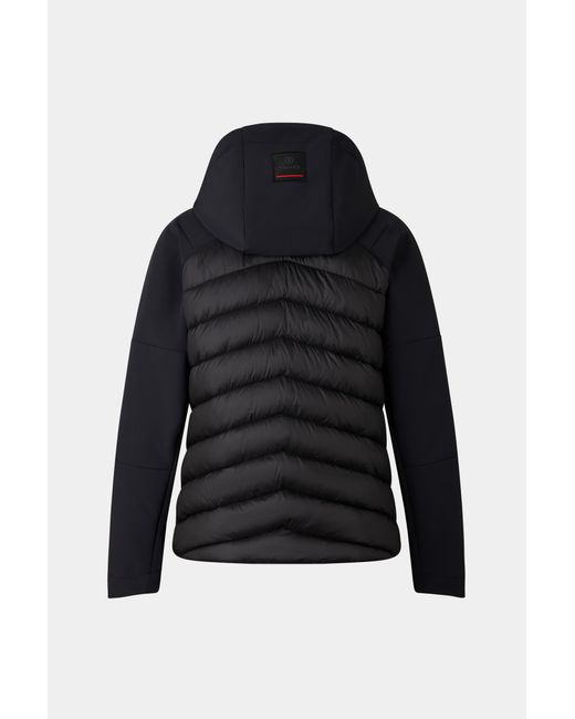 Bogner Fire + Ice Black Marian Softshell Quilted Jacket