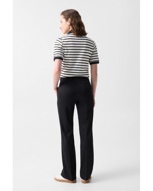 Bogner Black Cotton Chinos Jody
