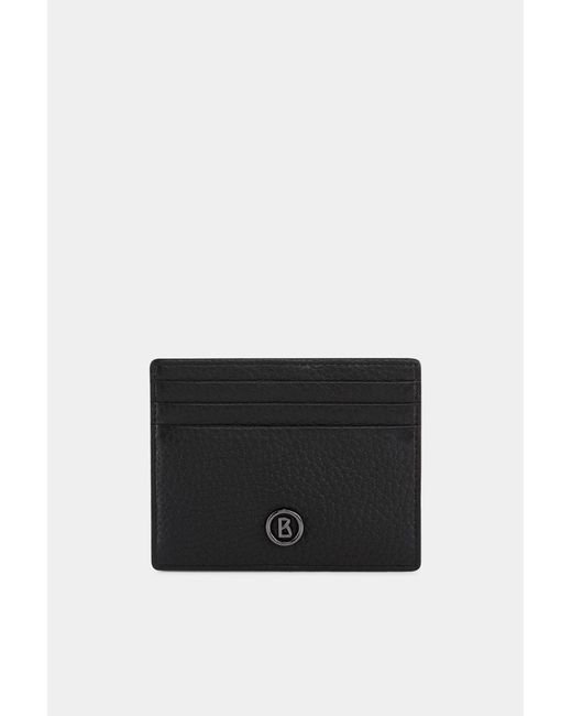 Bogner Black Vail Keno Card Case for men