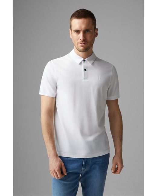 Bogner White Timo Polo Shirt for men