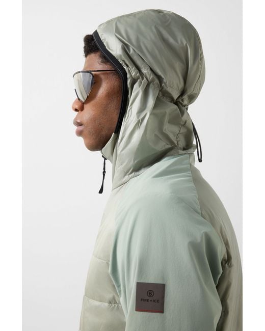 Bogner Fire + Ice Green Kegan Hybrid Jacket for men