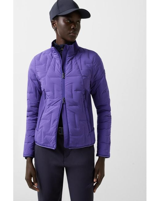 Bogner Purple Jina Lightweight Down Jacket