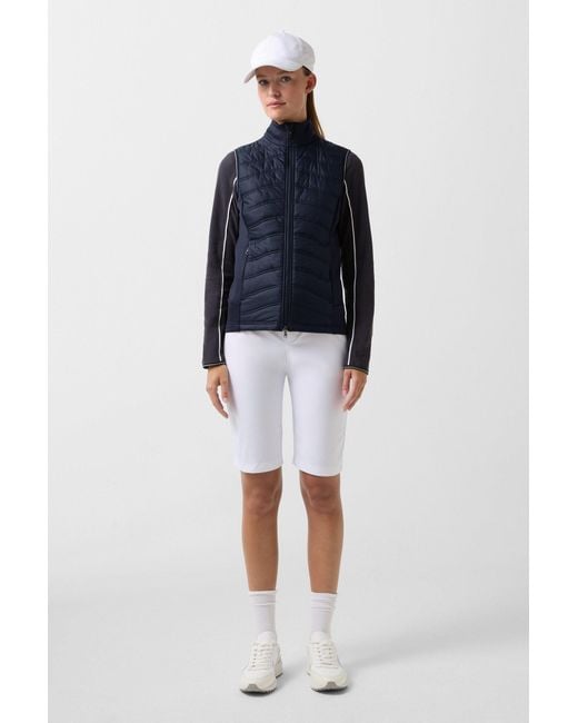 Bogner Blue Midlayer-Hybrid-Weste Fibi