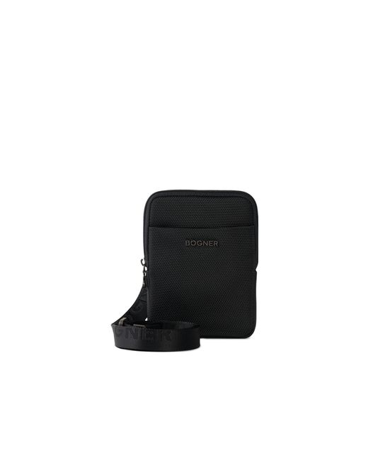 Bogner Black Shoulder Bag Keystone Frank For for men