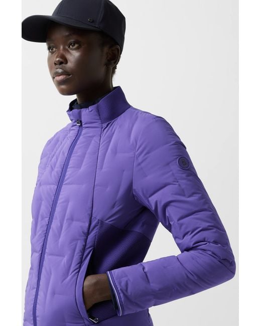 Bogner Purple Jina Lightweight Down Jacket