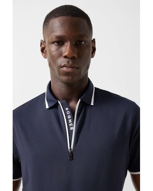 Bogner Blue Cody Functional Short-sleeved Top for men