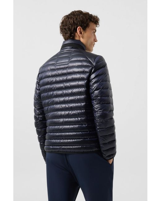Bogner Blue Liman Lightweight Down Jacket for men