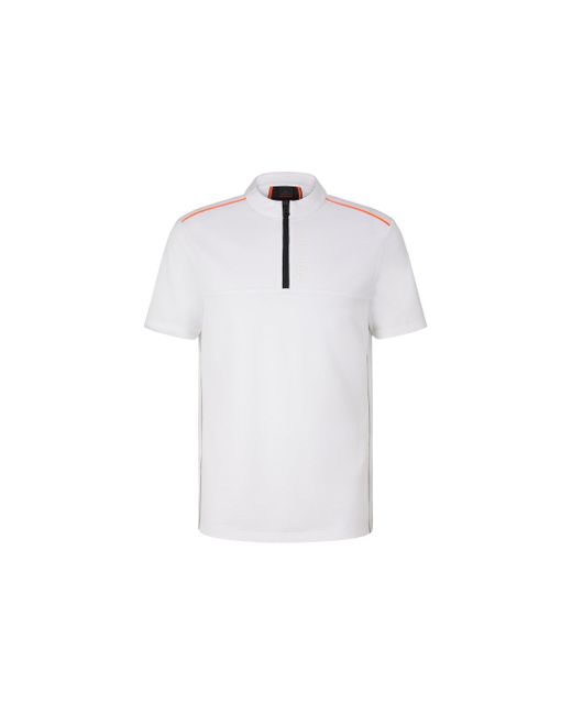 Bogner Fire + Ice Funktions-Polo-Shirt Abraham in White für Herren