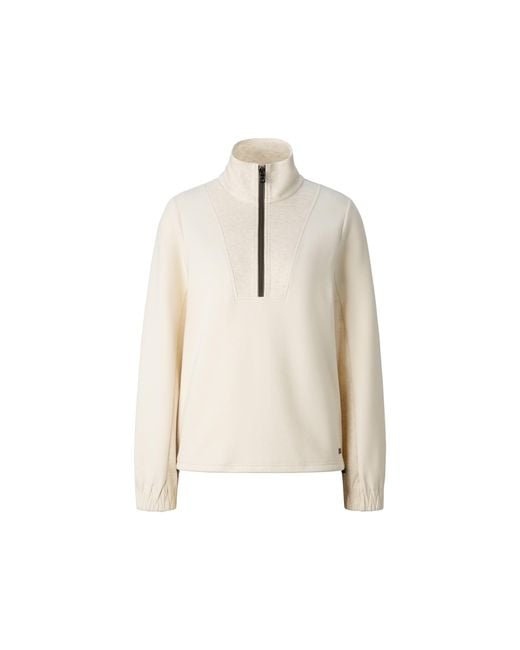 Bogner Natural Mila Jersey Troyer For